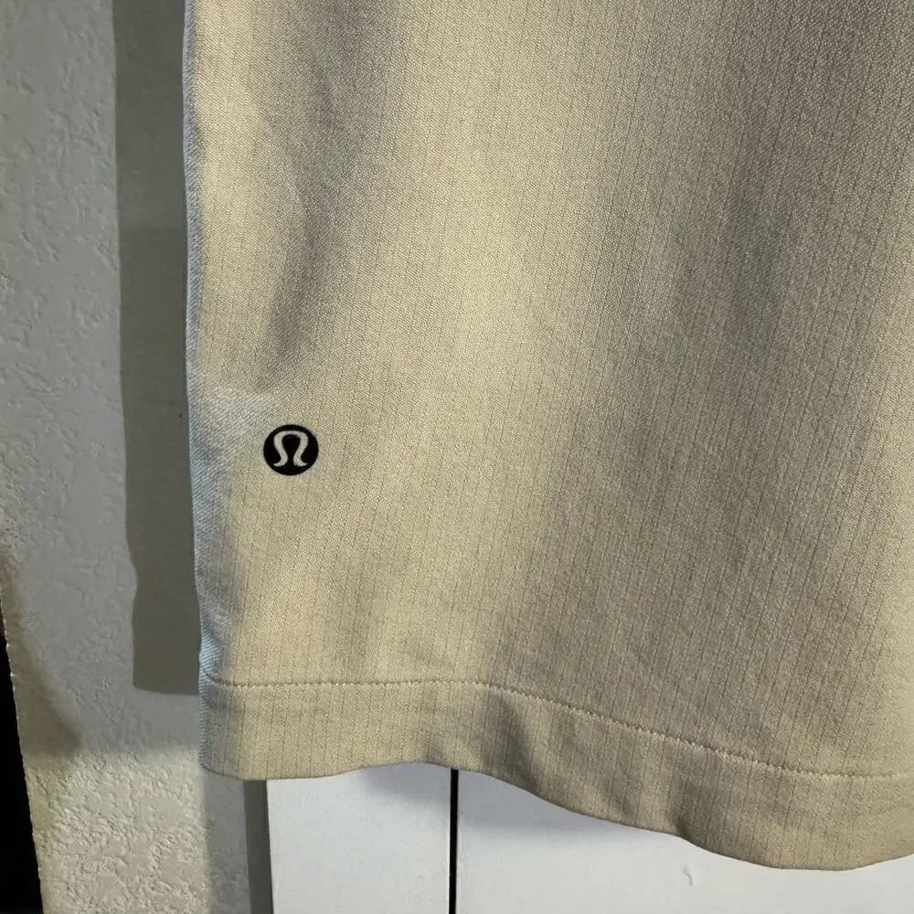 Lululemon Men’s Commute Short Tan Casual Size 38
